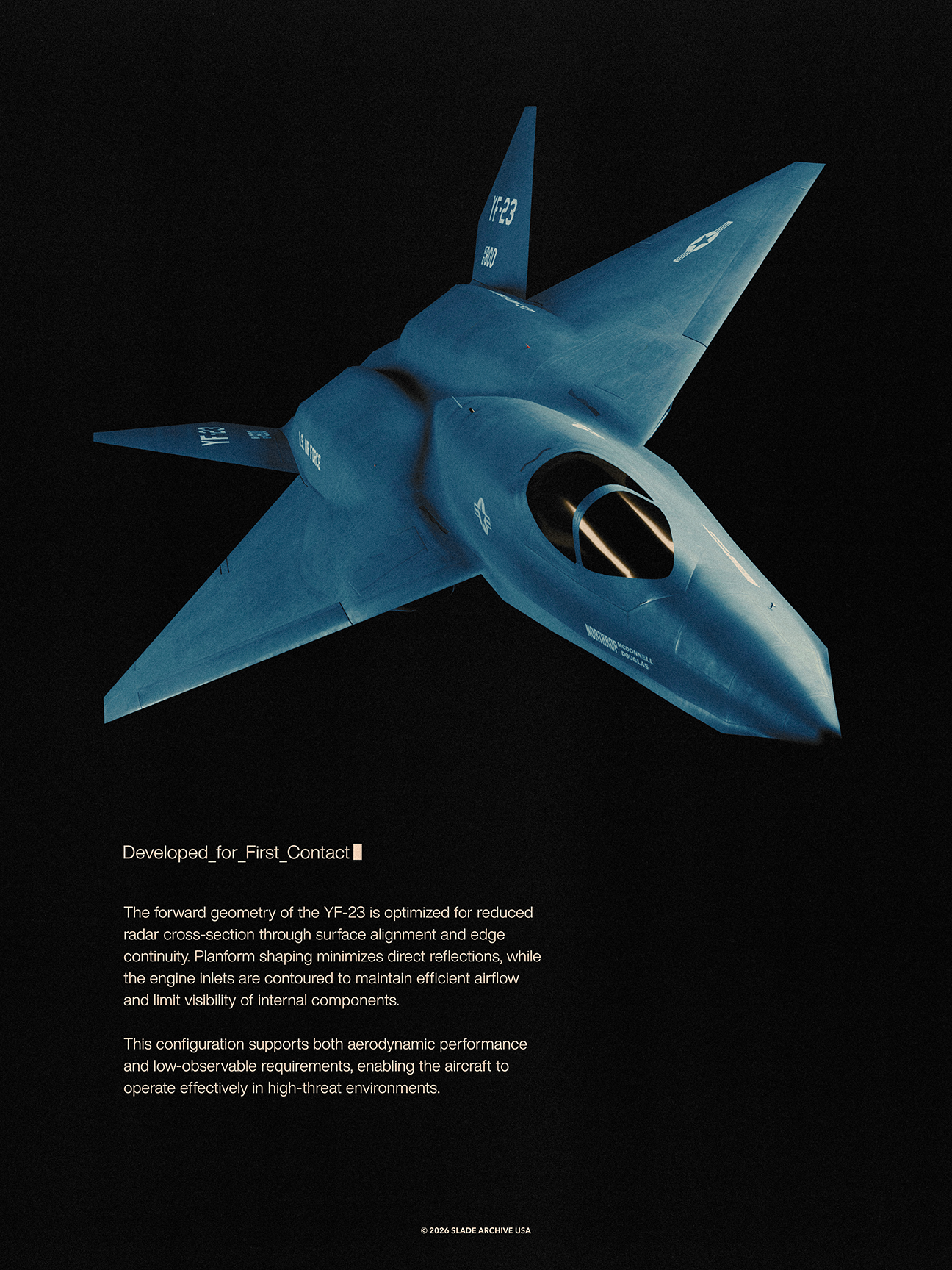 YF-23 Print // 06