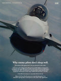 Retro "Fighting Falcon" Poster
