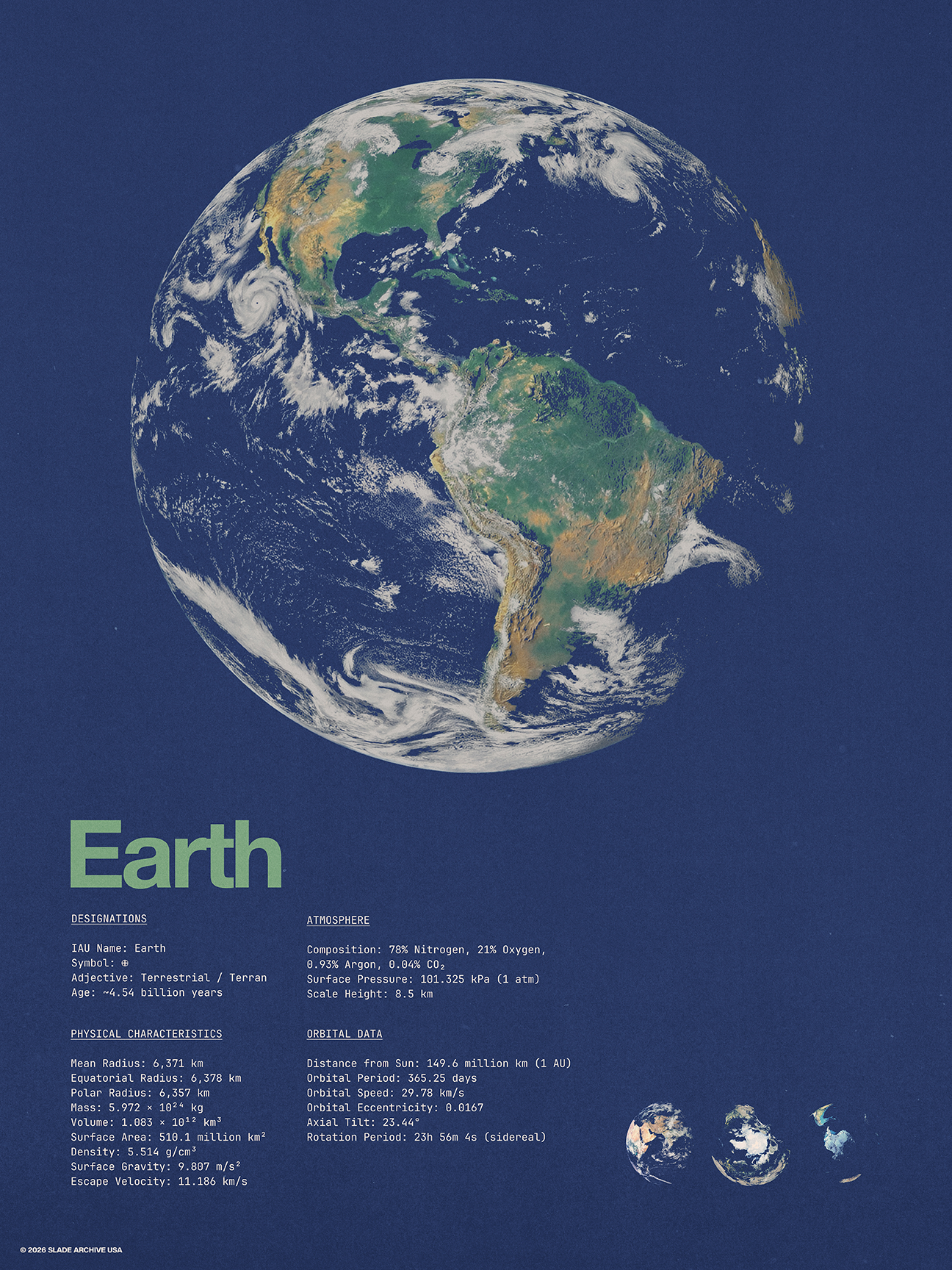 Earth Print