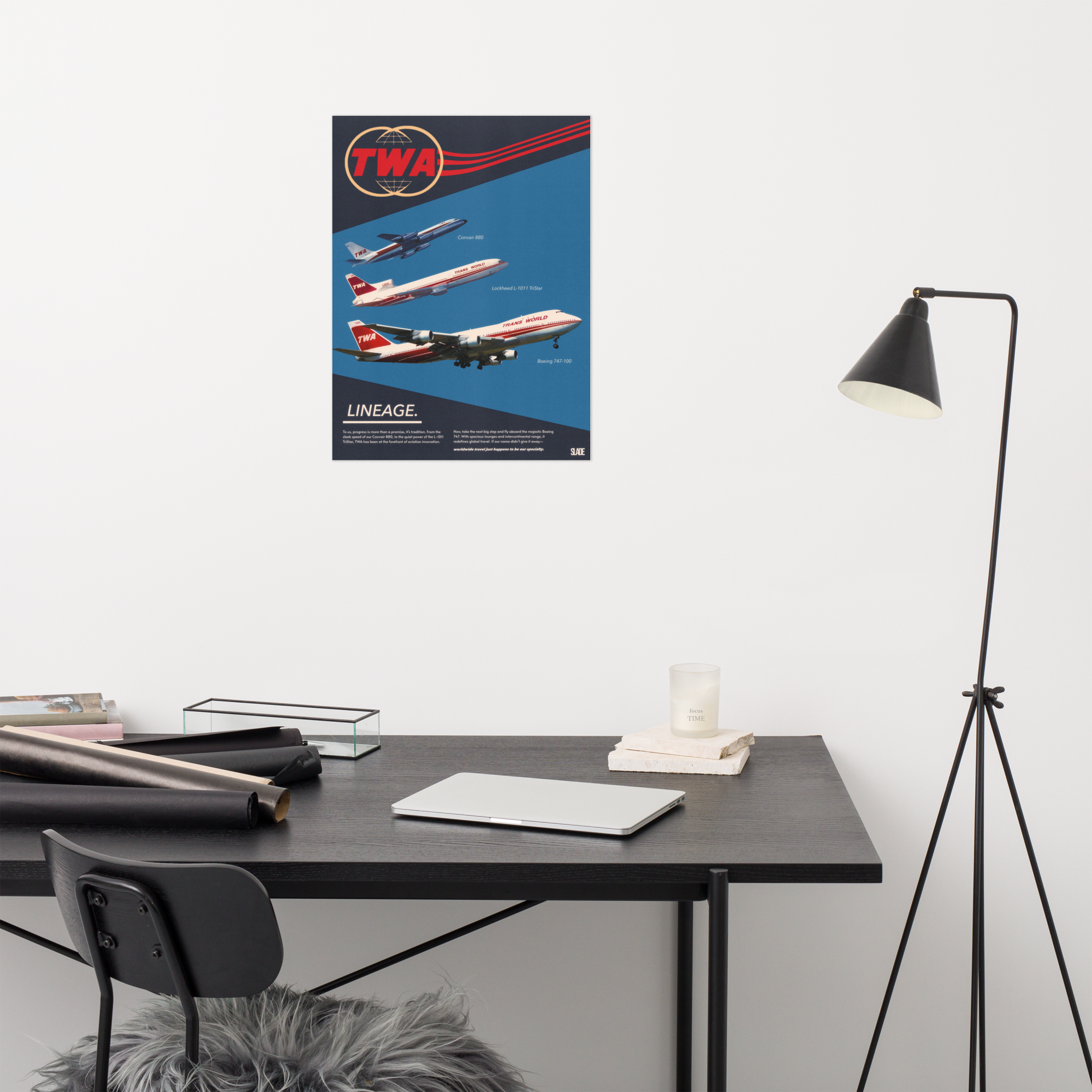Retro TWA Poster