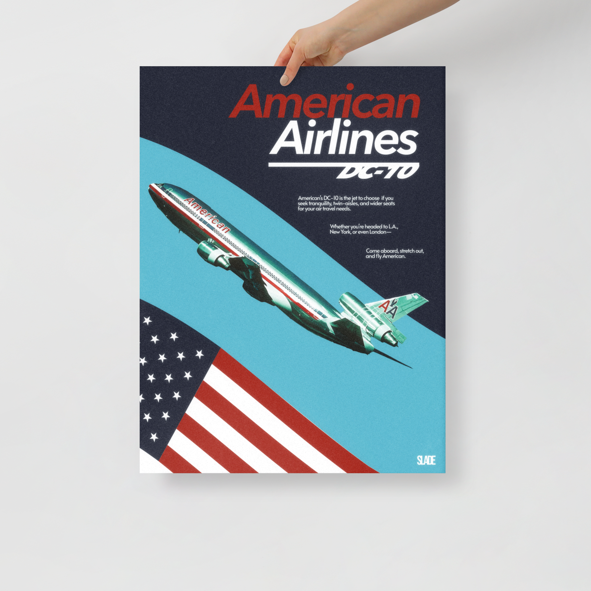 Retro American Airlines Poster